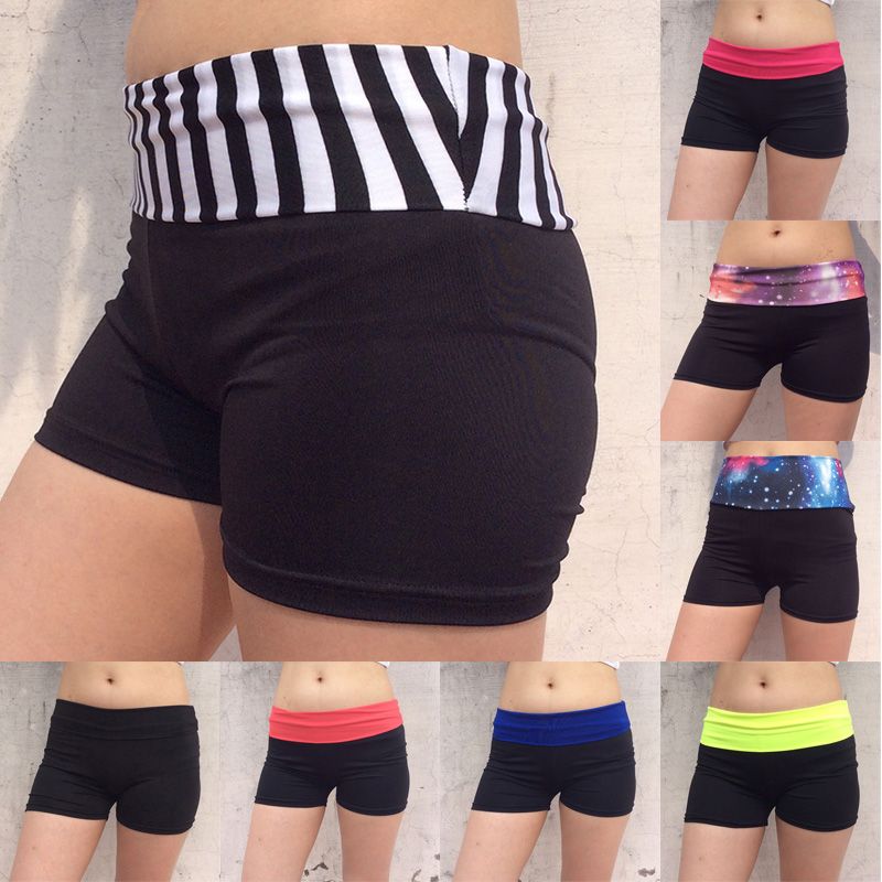 high waisted black gym shorts