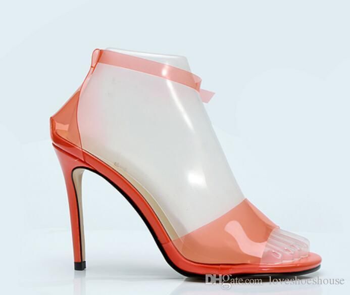 orange sandals for wedding