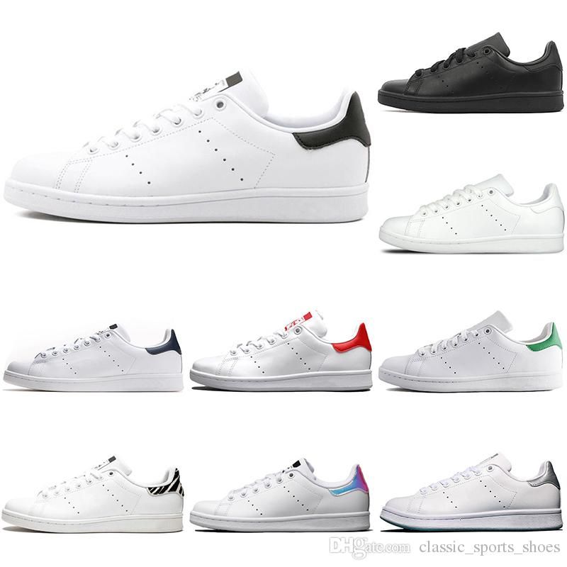 stan smith black and white mens
