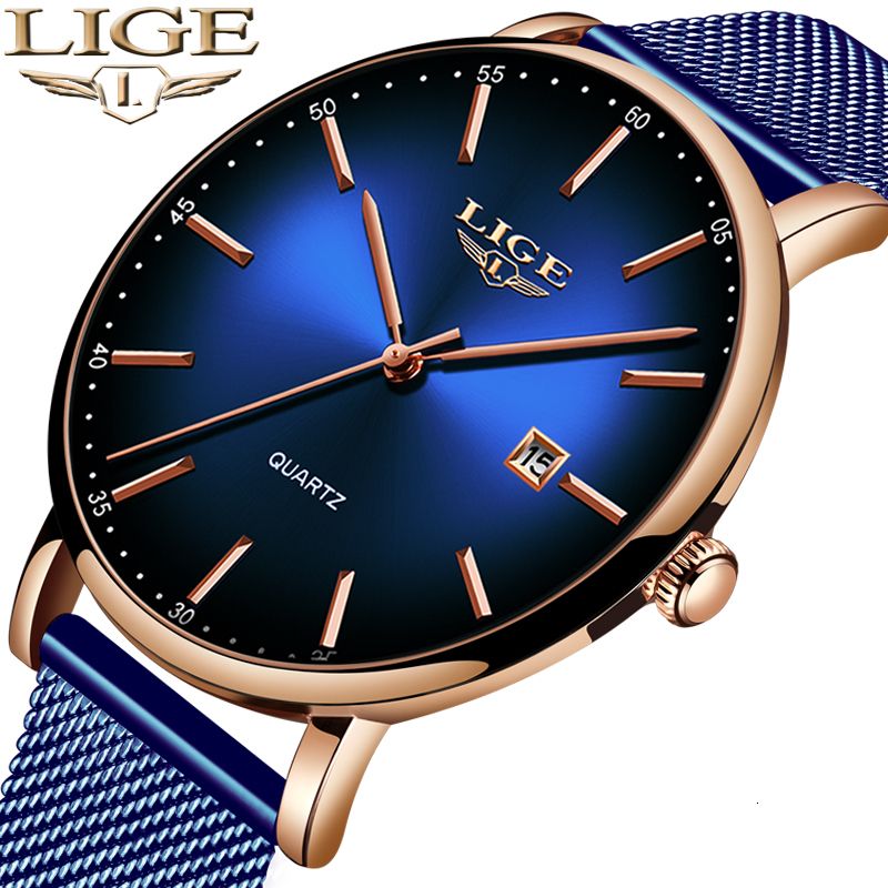 lige fashion mens watches