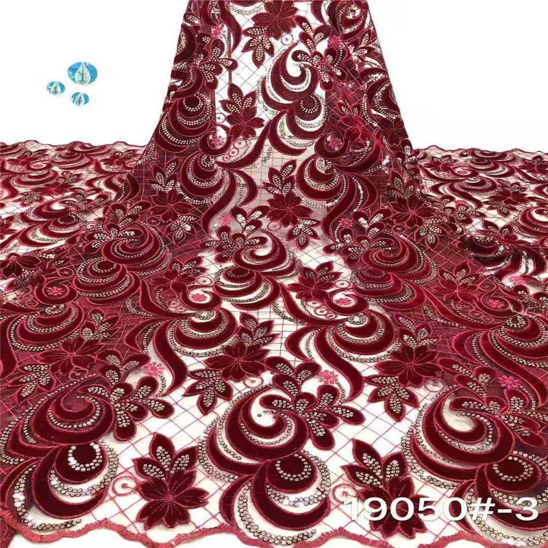burgundy lace material