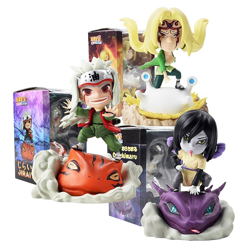 Acheter Pas Cher Naruto Shippuden Figures Jiraiya Tsunade Orochimaru Modele Jouets Anime Cadeau Danniversaire Pour Les Enfants Mx0319 Du 19 97 Fr Dhgate
