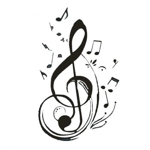18*11CM Music Notes Funny Decal vinyl Car Sticker Black/Silver CA-1111 18*11CM Music Notes Funny Decal vinyl Car Sticker Black/Silver CA-1111