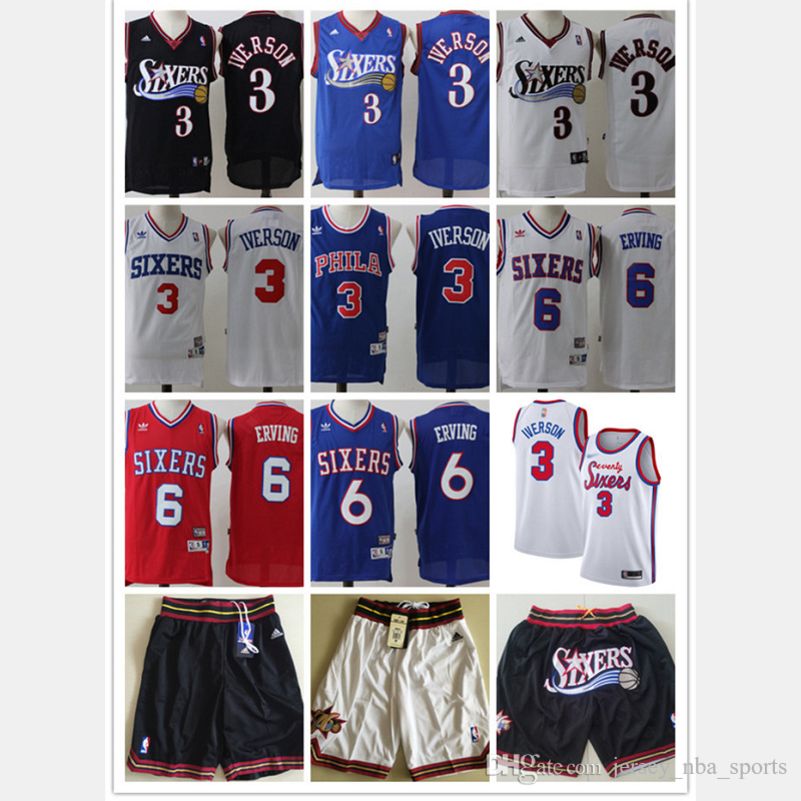 76ers throwback shorts