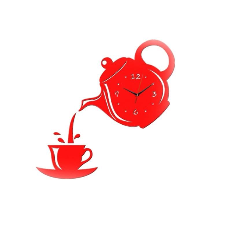 2020 Creative Diy Acrylic Coffee Cup Teapot 3d Wall Clock Decorative Kitchen Wall Clocks Living Room Dining Room Home Decor Clock From Puluz 9 81 Dhgate Com