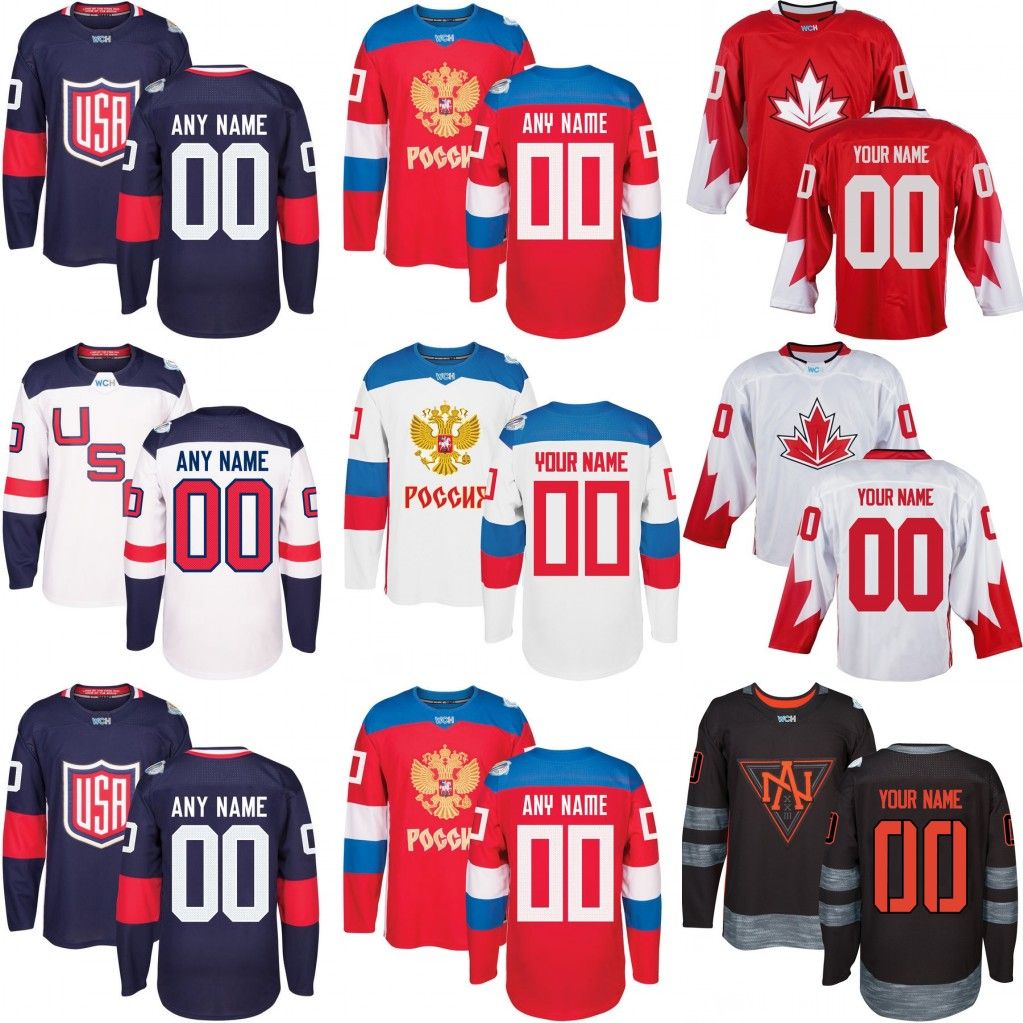 team usa custom hockey jersey