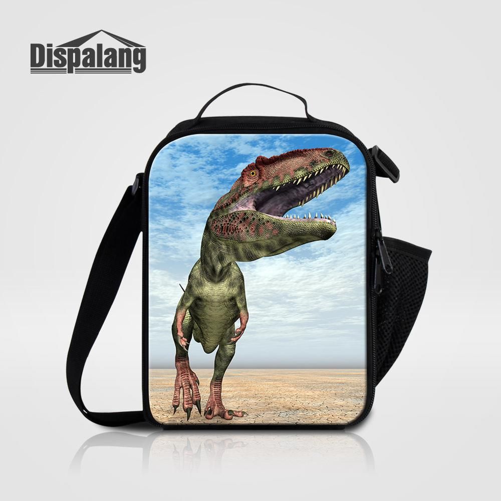 dinosaur insulated lunch bag