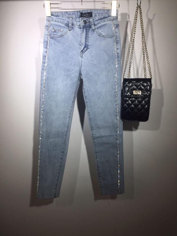 jeans with diamonds