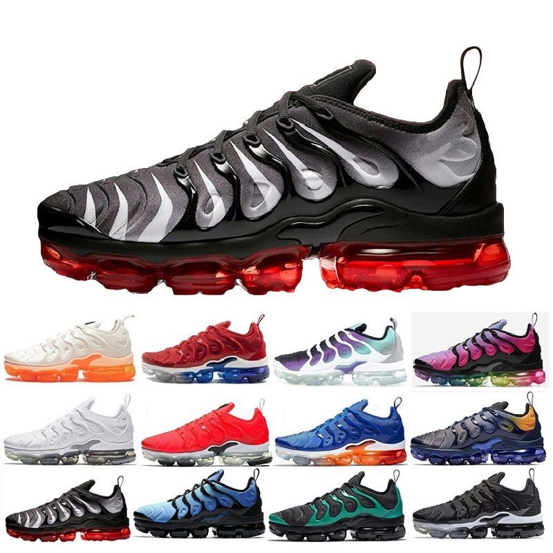 scarpe uomo tn nike 2018 Acquista Nike Air Max Vapormax 2018 Hot TN Plus Uomo Donna Scarpe
