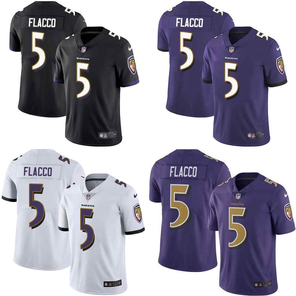 joe flacco stitched jersey
