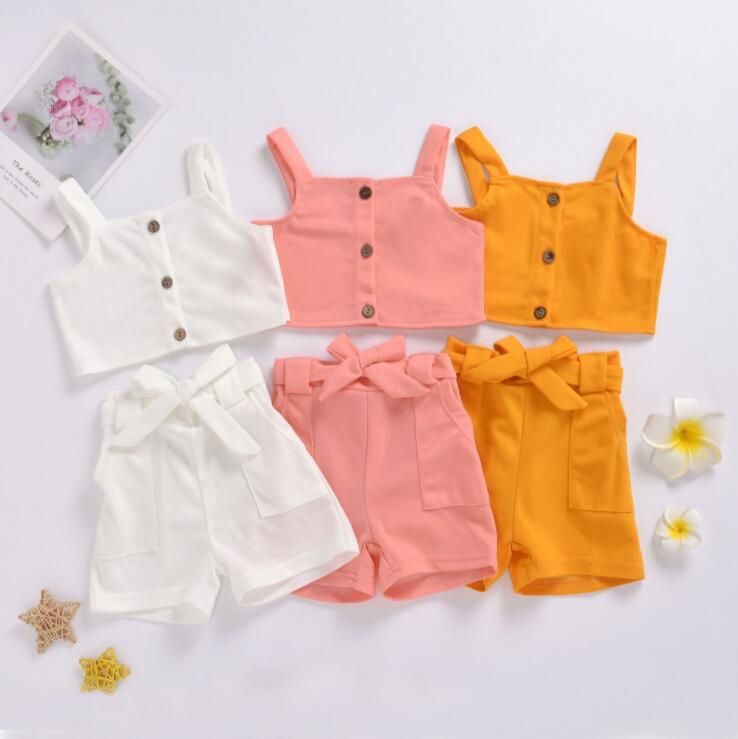 shorts and top for baby girl