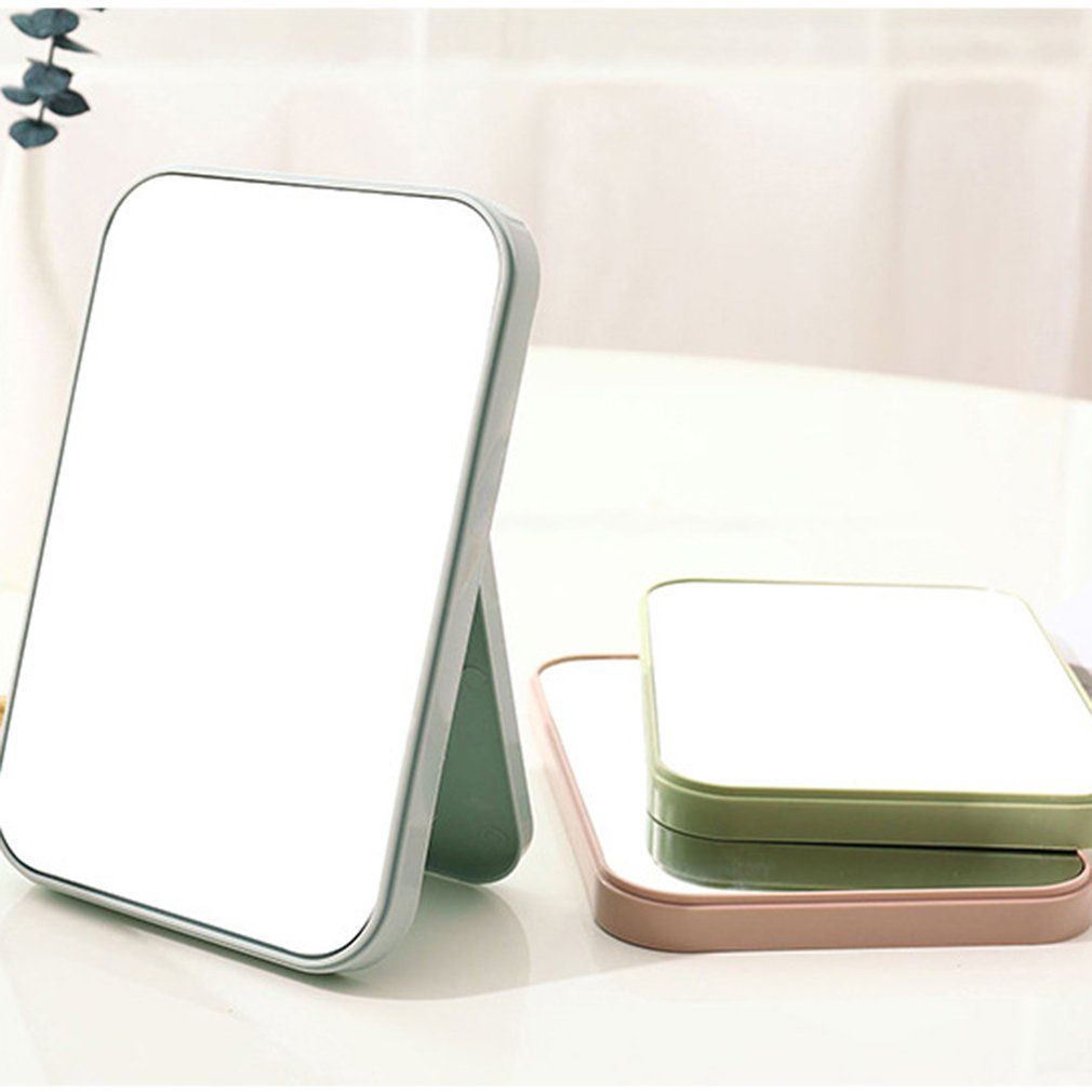 Makeup Mirror Desktop Vanity Mirror Large Folding Portable Square Colorful Princess Makeup Mirrors Hot Home Deco Home Decor From Qiananshien 19 56 Dhgate Com