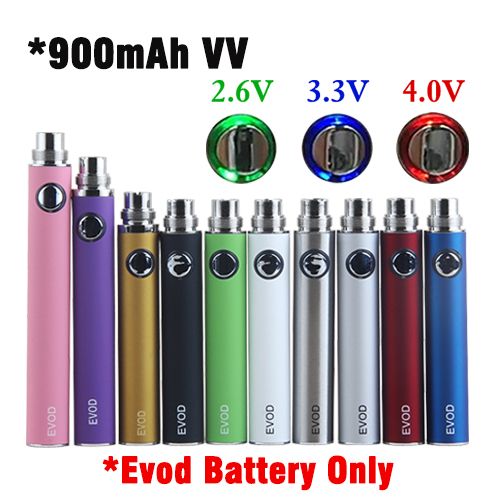 900mAh Evod VV-batterier