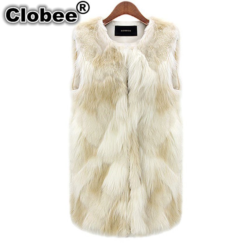 sleeveless fur jacket