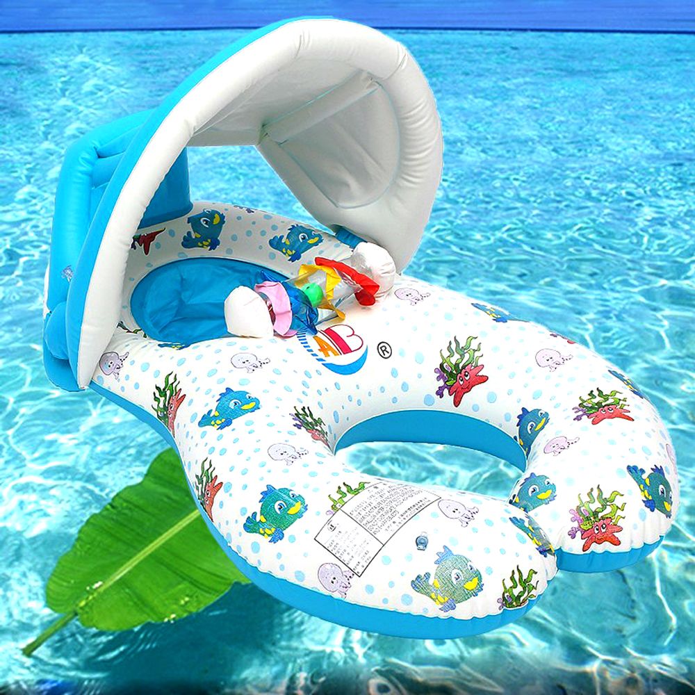 mother and baby swim ring