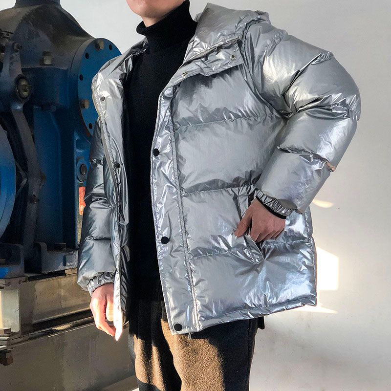 silver jacket for men