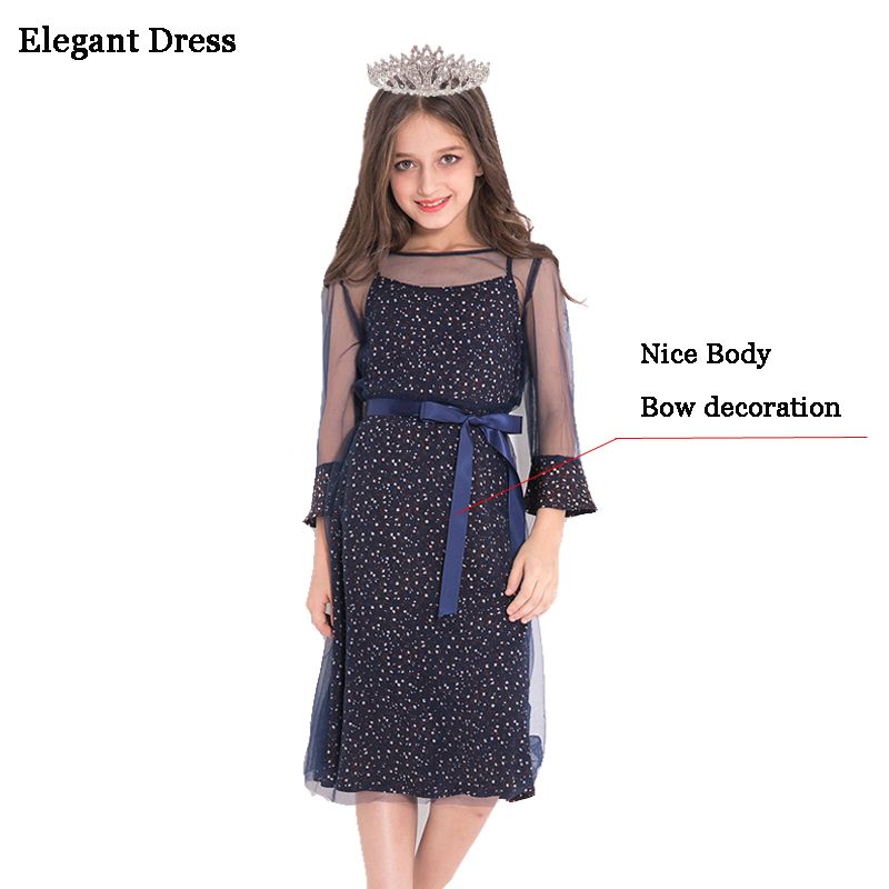Vestido elegante para chicas fiesta de la princesa Ropa de vestir chicas adolescentes 10 11 12 Vestido elegante para chicas fiesta de la princesa Ropa de vestir chicas adolescentes 10 11 12