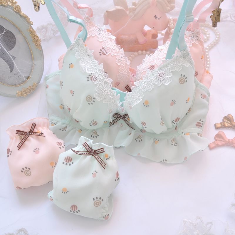 Cute plus size bra and panty sets Clearance
