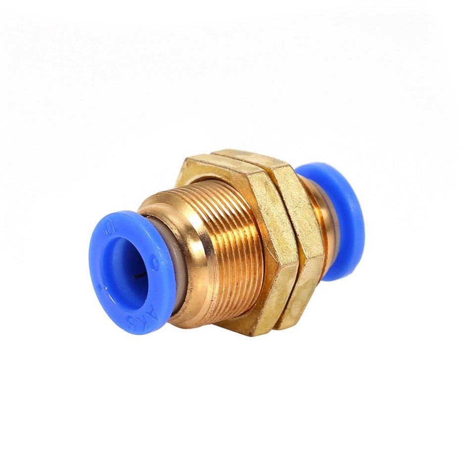 2020 / Bulkhead Connector Cap Fitting One Push To Connect Fitting