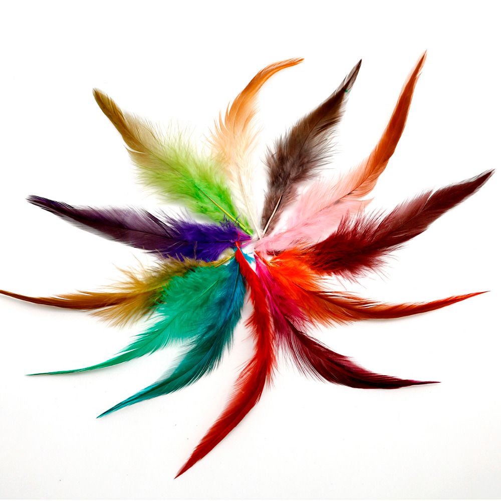 Pheasant Feather, 4 6 / 10 15cm, Natural Color And Dyed Feathers, For