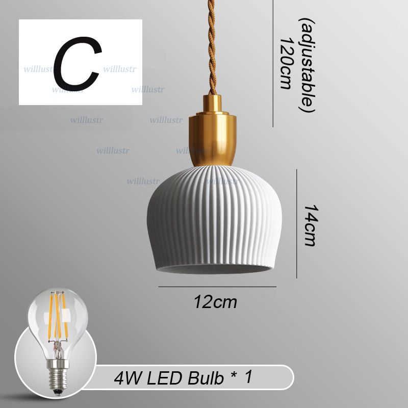 C: Diâmetro 12cm * Altura 14cm