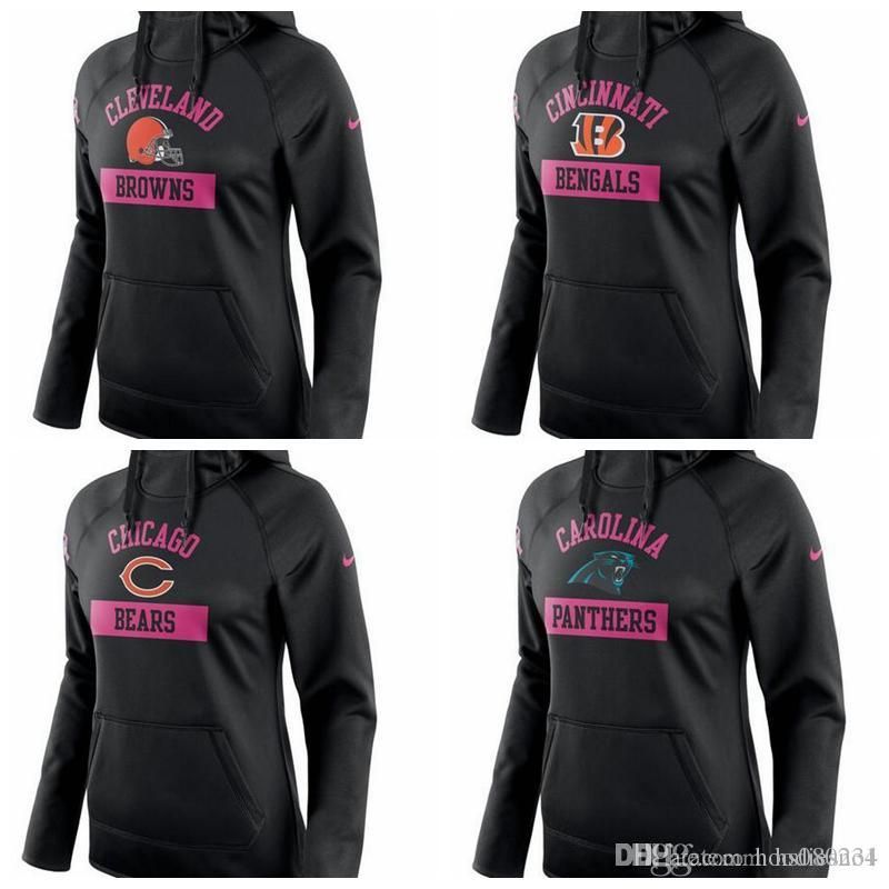 cleveland browns breast cancer hoodie