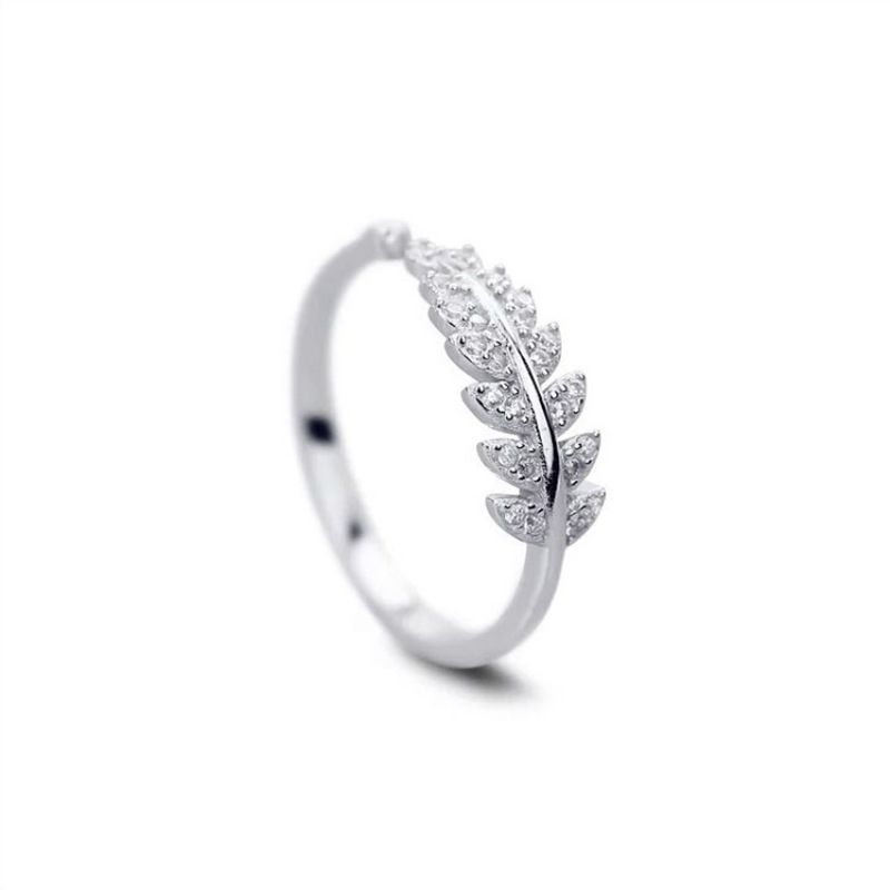 ladies silver rings