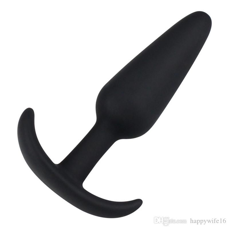 2020 Premium Quality Homemade Anal Sex Toys Men Butt Plug Sex Toys Anal 3 Different Sizes Silicone Anal Plug image