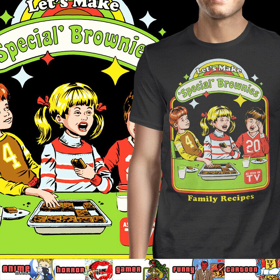 Special Brownies 80s 70s cartoon t shirt Funny Morbid Silly Men Women Unisex Fashion tshirt Free Special Brownies 80s 70s cartoon t shirt Funny Morbid Silly Men Women Unisex Fashion tshirt Free