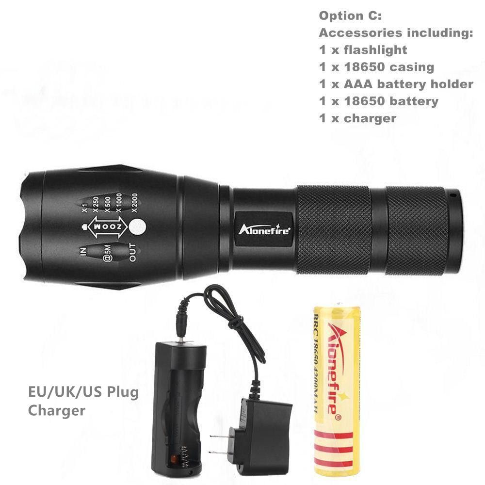 flashlight B-XM-L2 LED