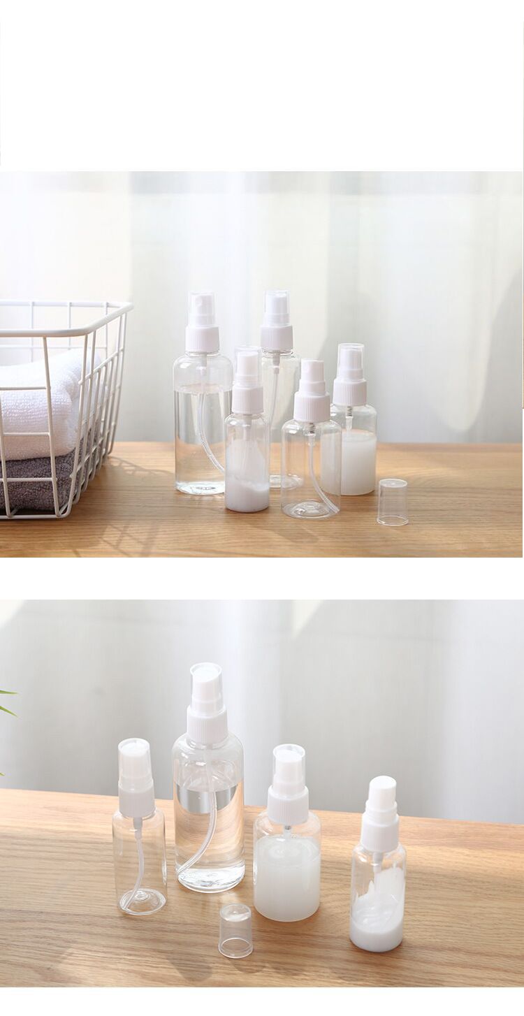 foschia flaconi spray 500ml di grandi dimensioni bottiglie vuote di plastica spruzzatore di innesco colore della caramella con i modi nebbia e del flusso di panno per la pulizia extra blu + rosa 