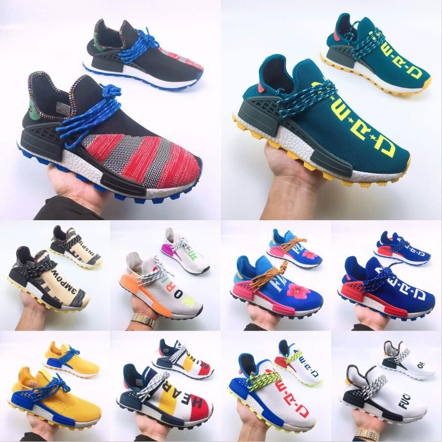 human race shoes green