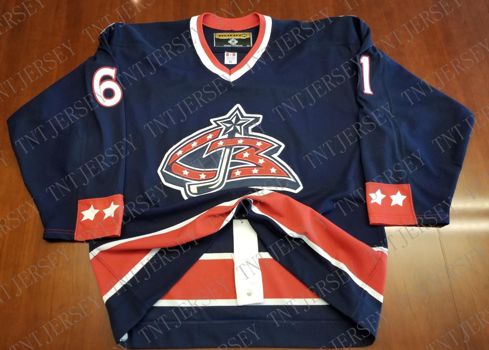 columbus blue jackets vintage jersey