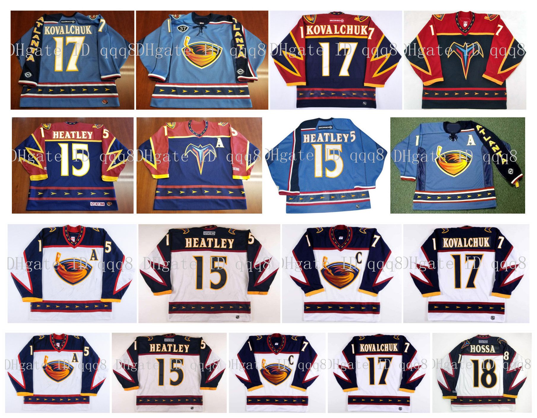 marian hossa atlanta thrashers jersey