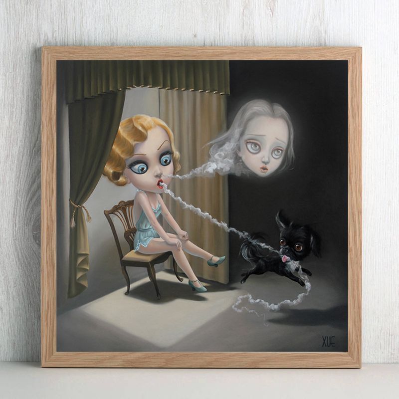 2021 Haunted House By Xue Wang Canvas Painting POP Wall Art Street Poster  HD Picture Print Decorative Living Room Home Decor From Iwallart, $6.62 |  DHgate.Com