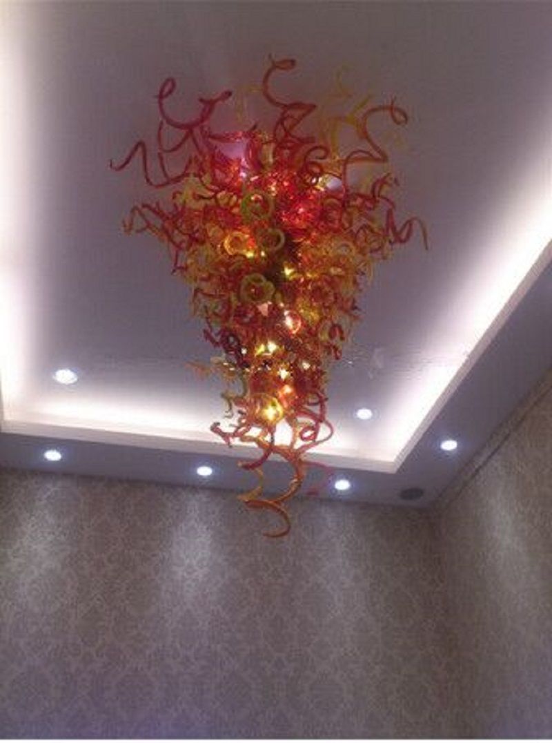 Western Style Octopus Modern Hotel Ceiling Lamp Italian Big Modern Hotel Lobby Chandelier Light Art Chandelier Glass Ceiling Hang Lights Cheap Pendant