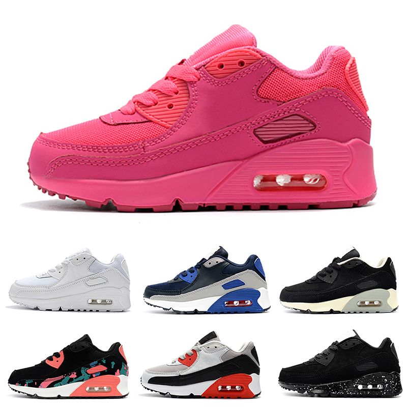 Compre Nike Air Max 90 Zapatillas Deportivas Para Niños Presto 90 II  Zapatillas De Correr Para Niños Negro Blanco Bebé Zapatilla Infantil 90 Zapatos  Deportivos Para Niños Niñas Niños Entrenador Juvenil A