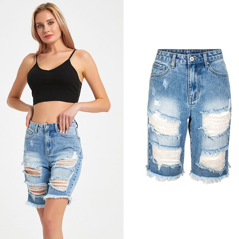 short jeans with leggings