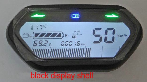 LCD Display 72V-120V Lambo Style Speedometer For Electric Bike Scooter Tricycle! 