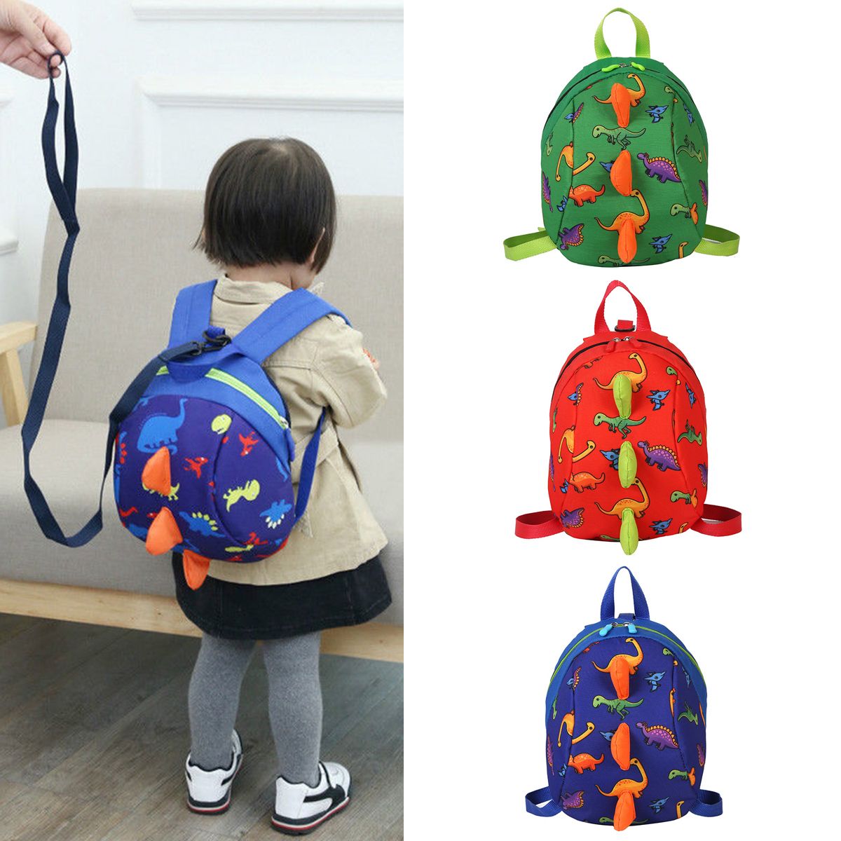 Kids Preschool Toddler Animal Backpack Insulated Lining with Safety Harness  Shark Cartoon School Bag - China Waterproof School Backpack and School Bag  price