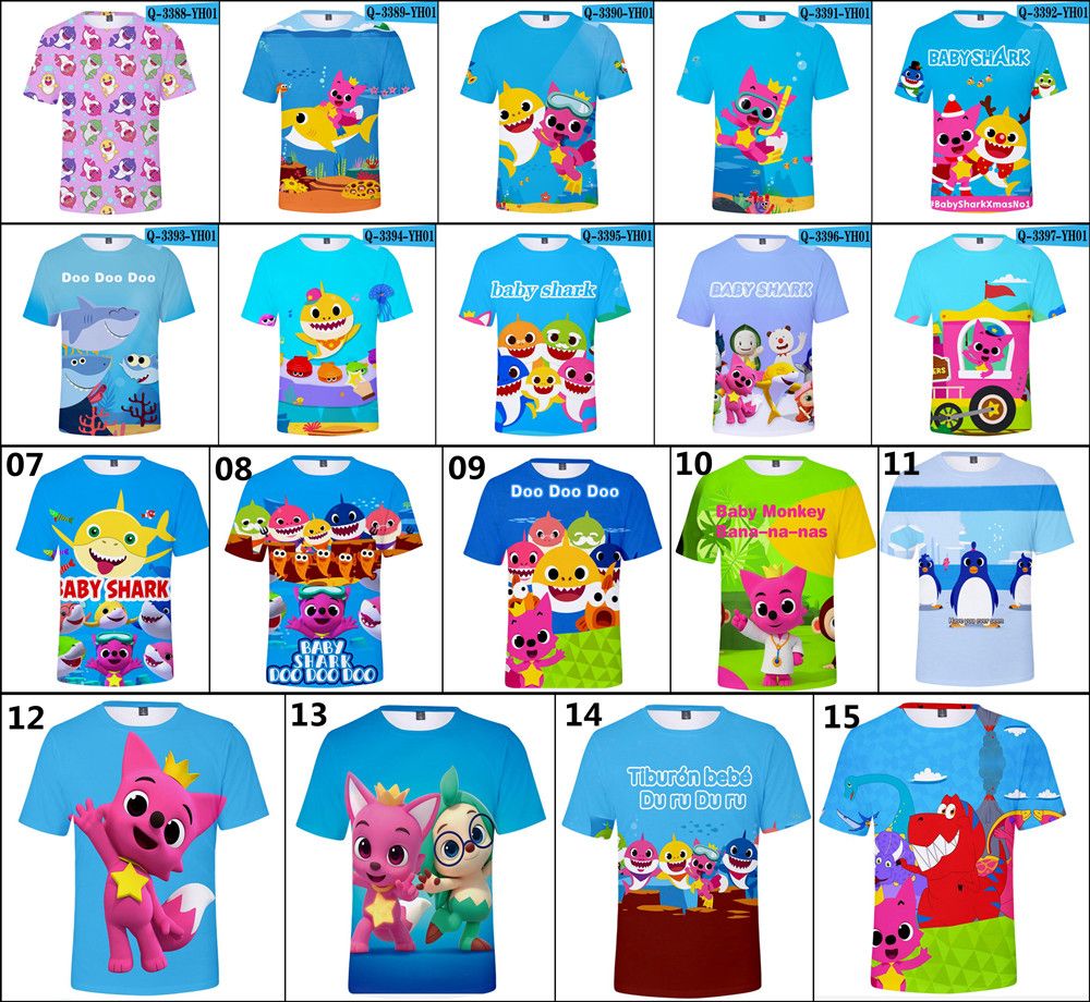 baby shark t shirt design