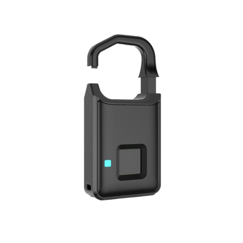 mochila equipaje maleta Candado de huellas dactilares inteligente con cerradura de huellas dactilares candado de seguridad port/átil recargable USB para casillero