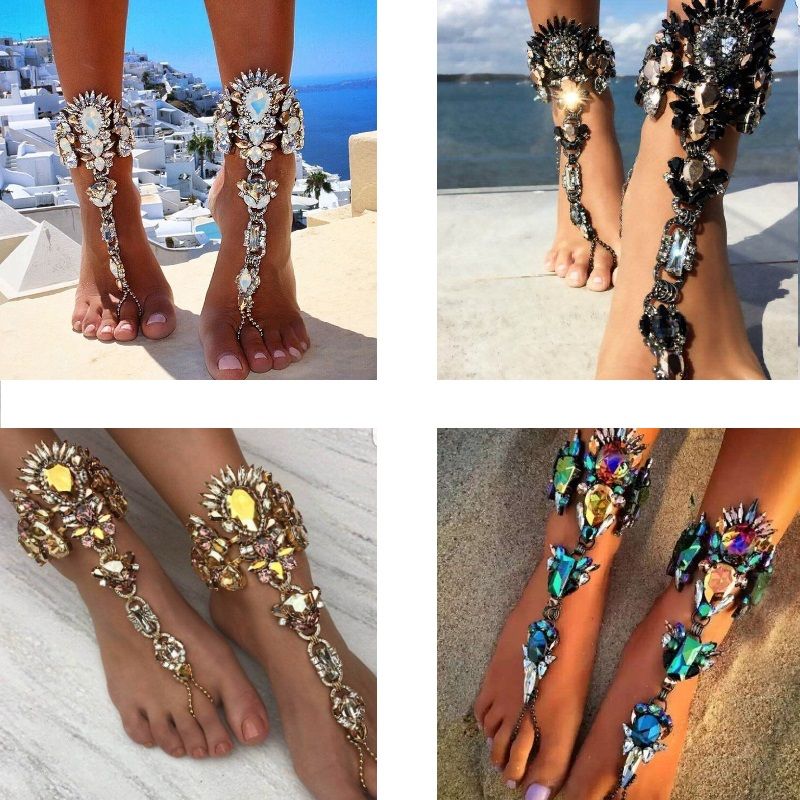 large ankle bracelet