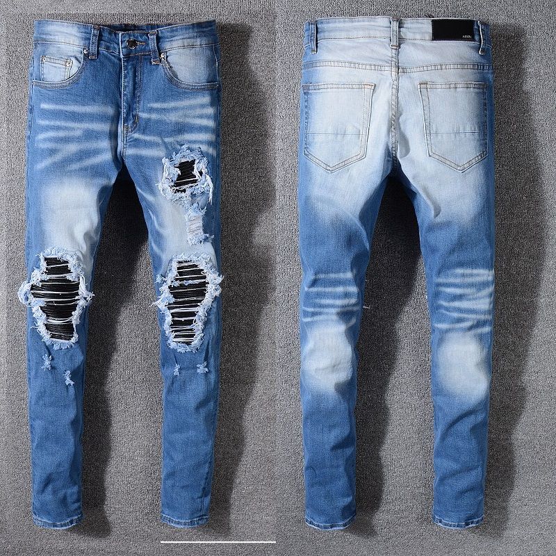 Acquistare Nuovi Jeans Da Uomo Firmati Skinny Con Denim Sottile Elastico  Fashion Bike Luxury Jeans Uomo Pantaloni Strappati Foro Jean Gli Uomini  Plus Size 29 40 Economico | Consegna Veloce E Qualità | DHgate Italy