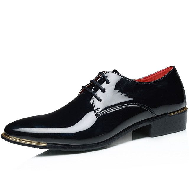 Koop De Beste En Nieuwste Geslacht Nieuwe Italiaanse Oxford Schoenen Voor  Mannen Patent Lederen Zwarte Schoenen Mens Puntschoen Trouwjurk Schoenen  Zapatos Hombre Sapato Masculino |DHgate