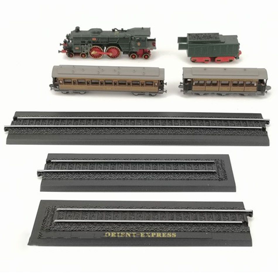1220 Z Scale Minitrain Train Set Model To Send Children To Collect A Variety Of Watches Building Blocks Toy Toy Building Set From Mingshijien 993 - 