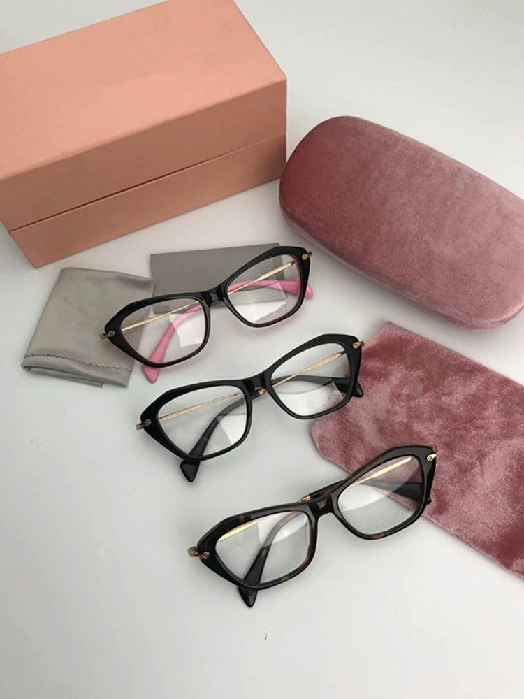Classical Eleglant Female Muti Shaped Cateye Glasses Frame MM