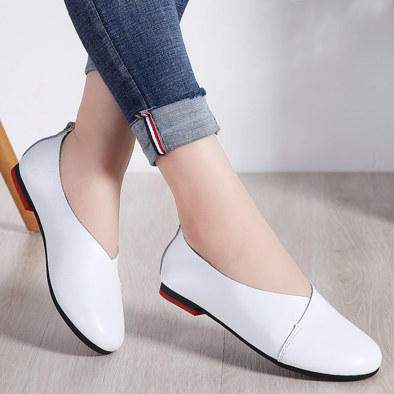 black female loafers