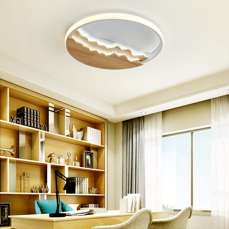 Nordic Master Bedroom Light Contracted Modern Warm Creative Personality Room Led Family Study Children Room Ceiling Light Chandelier Parts Brass