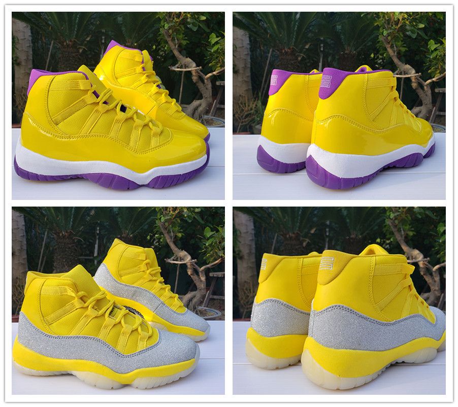 jordan 11 jaune